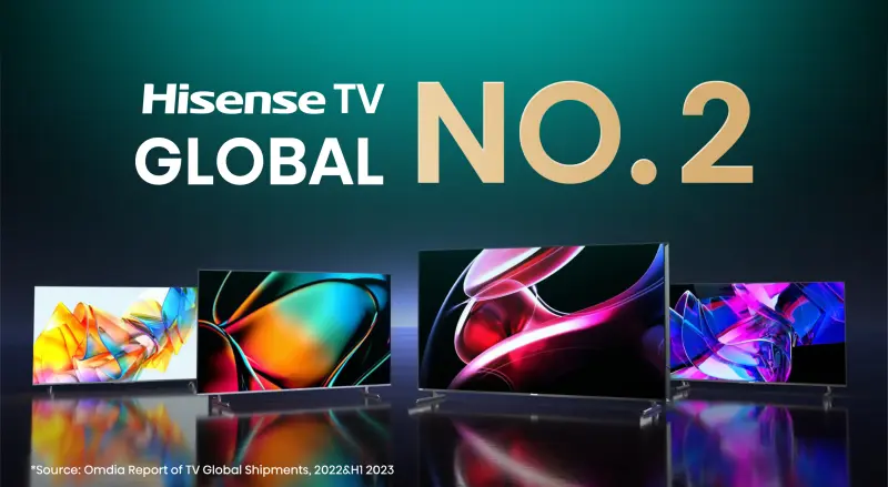 2023 Hisense TV Global No.2.webp