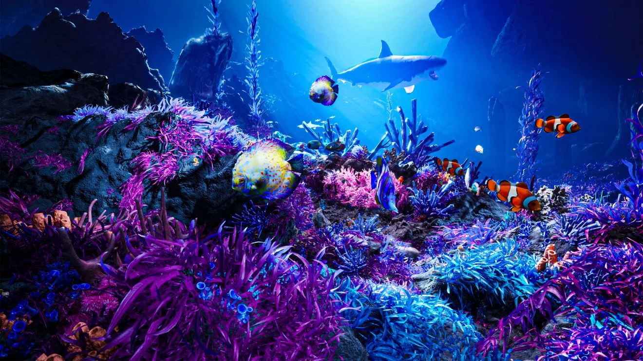 Clear picture quality with QLED Clear picture quality with QLED
