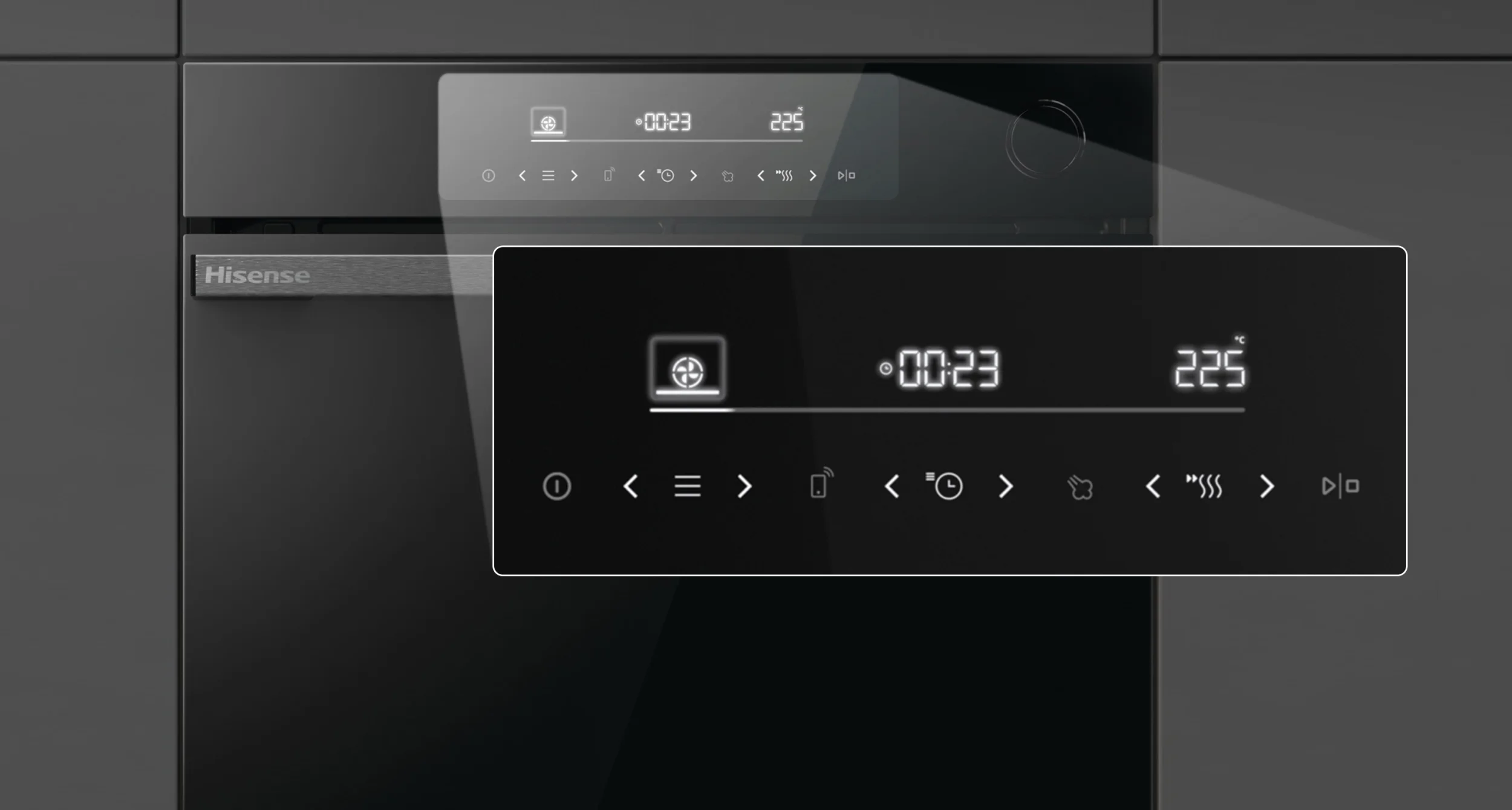Hi6 Oven Full Touch Control Feature Hi6 Oven Full Touch Control Feature