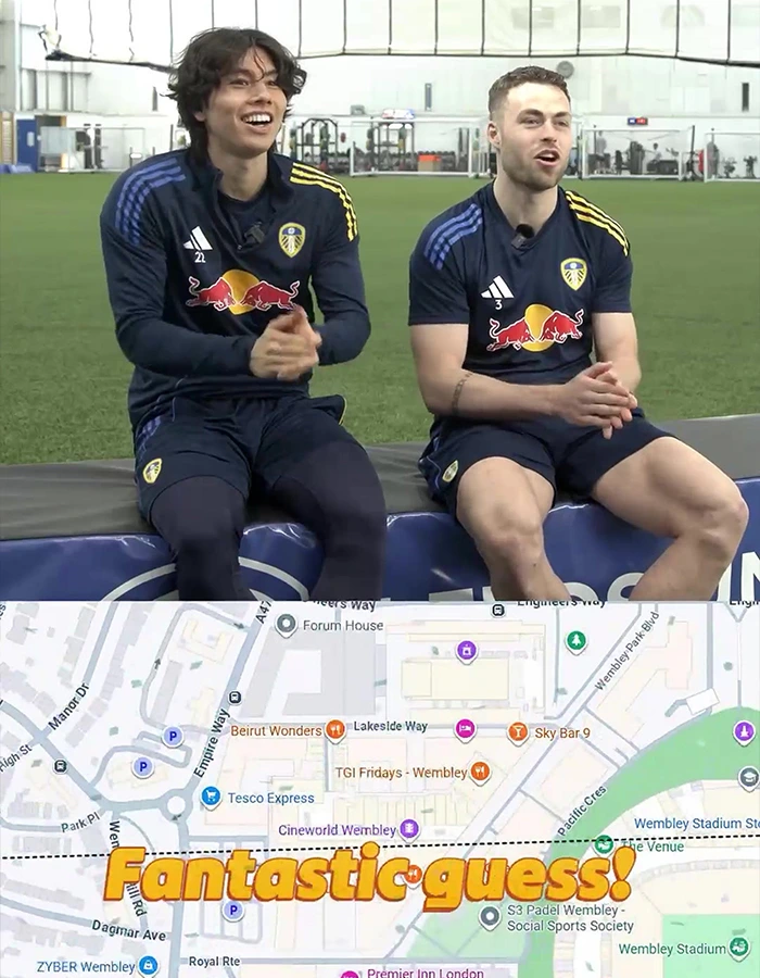 Guess the stadium with Leeds United Players Guess the stadium with Leeds United Players