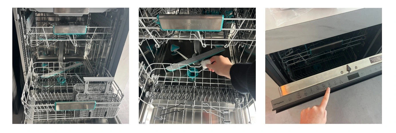 Image showing step by step guide to deep cleaning dishwasher Image showing step by step guide to deep cleaning dishwasher