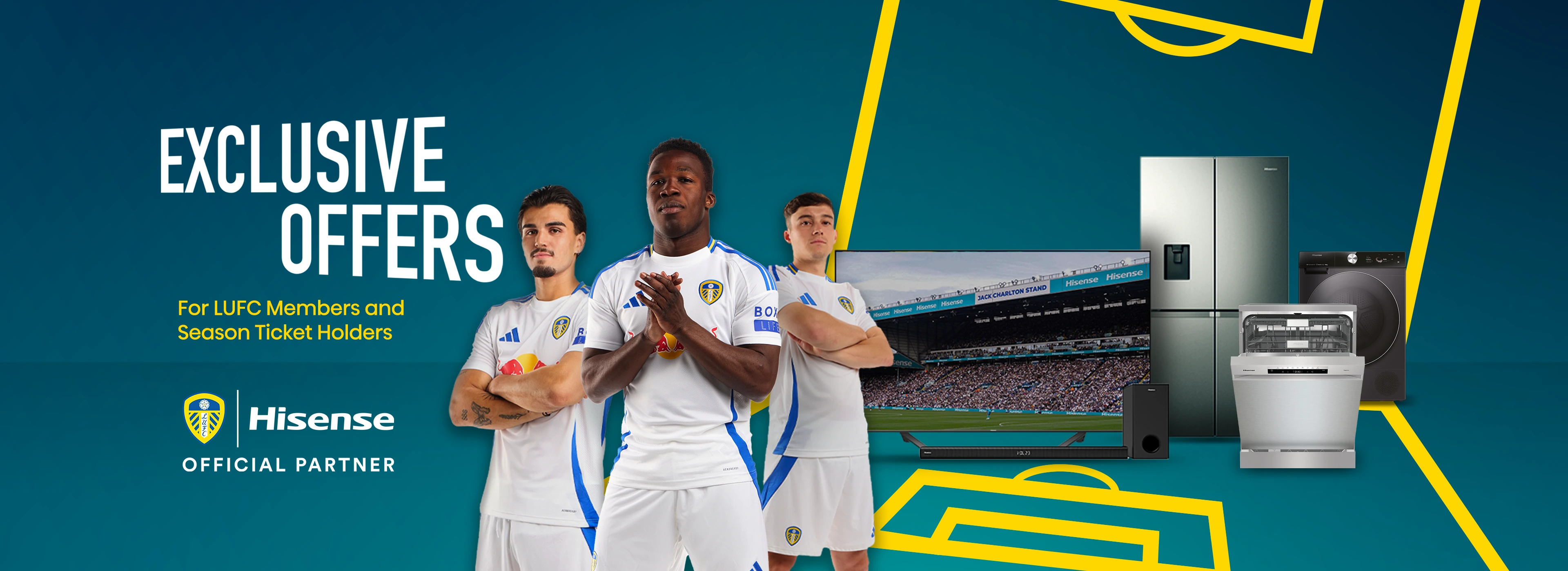 Exclusive LUFC offers for LUFC Members and season ticket holders Exclusive LUFC offers for LUFC Members and season ticket holders