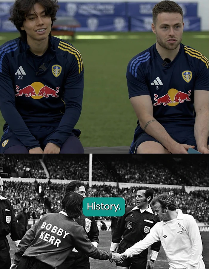 Leeds United players discuss FA Cup Leeds United players discuss FA Cup