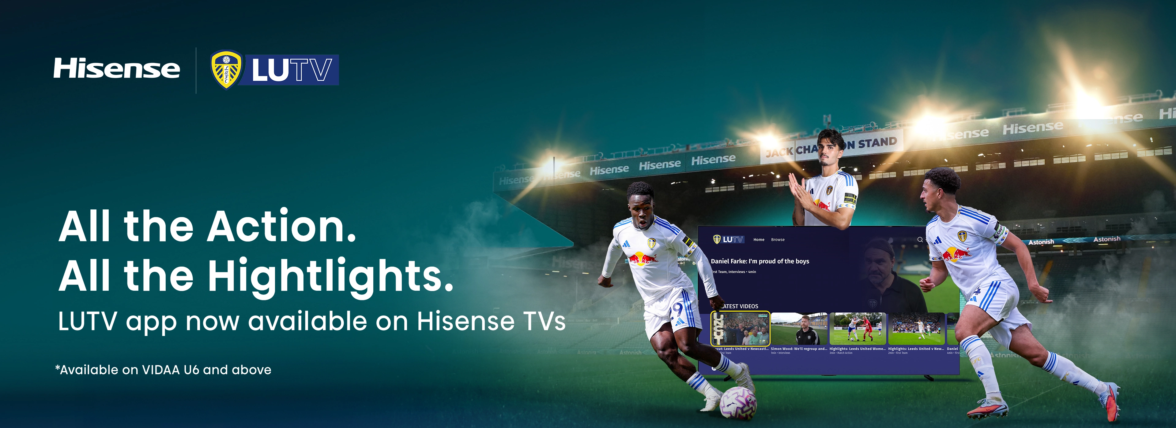 LUTV app now available on Hisense TVs LUTV app now available on Hisense TVs
