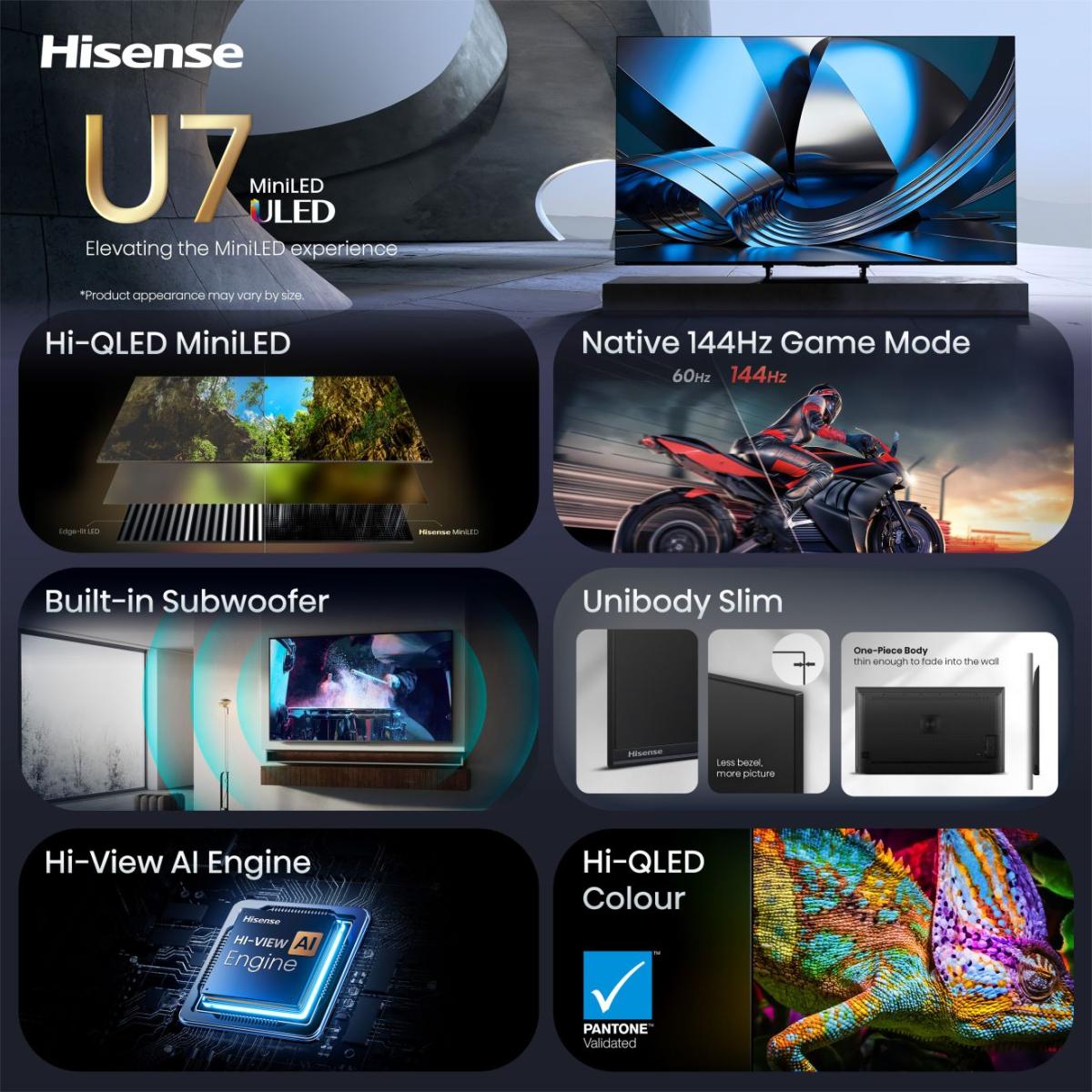 TV SET 50U7STUK HSN 3 TV SET 50U7STUK HSN 3