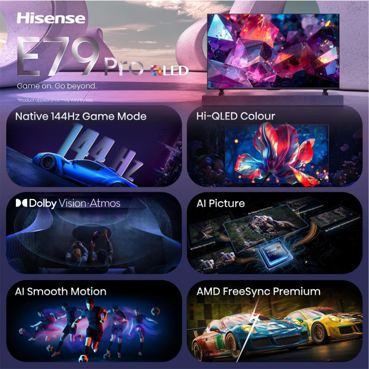TV SET 65E79S PRO HSN 3