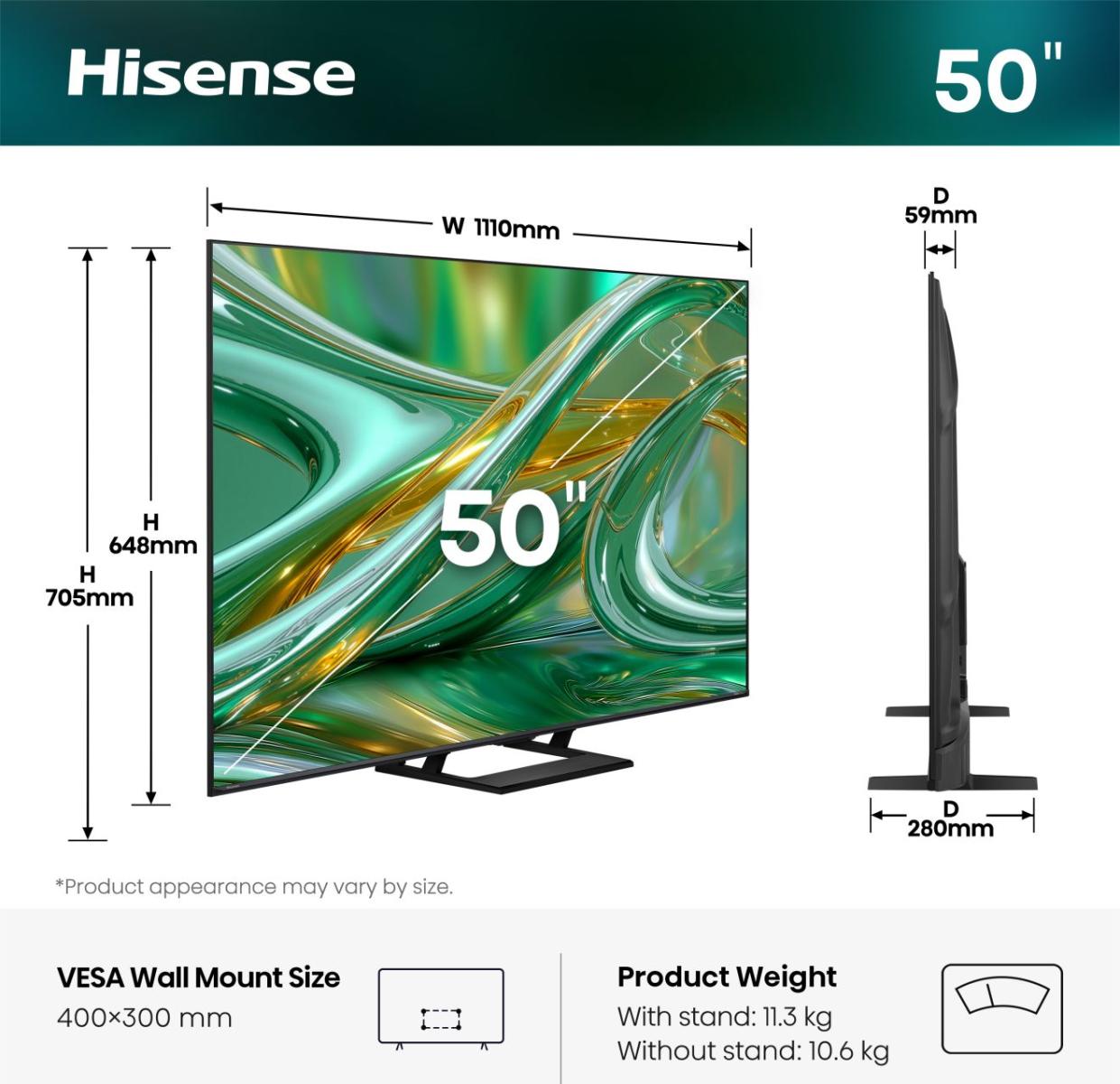 TV SET 50Q8STUK HSN 2 TV SET 50Q8STUK HSN 2