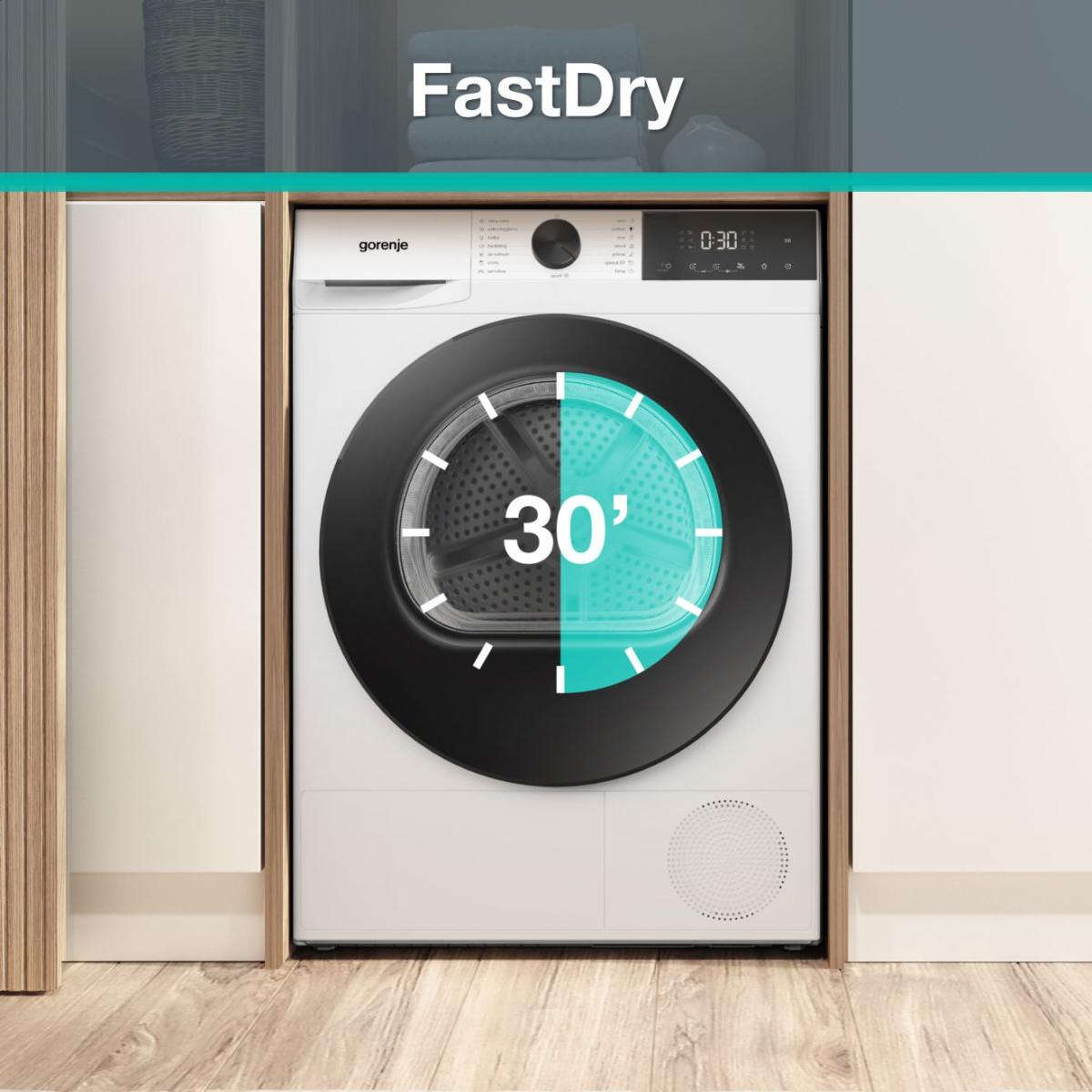 DRYER DHG280EE DG2P8E/UK GOR 9 DRYER DHG280EE DG2P8E/UK GOR 9