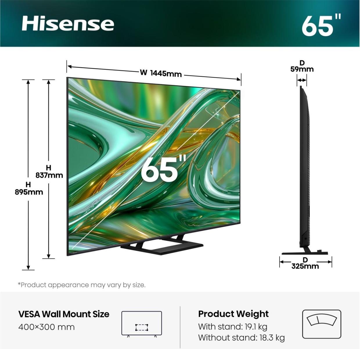TV SET 65E8STUK HSN 2 TV SET 65E8STUK HSN 2