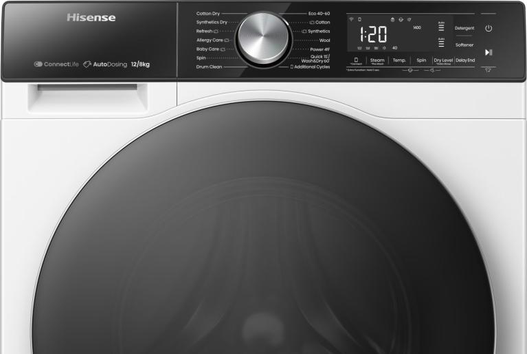 WASHER-DRY WD5S1245BW HSN