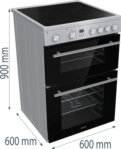 COOKER F66GFC3E4L212-SC HDE3211BXUK HSN