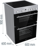 COOKER F66GFC3E4L212-SC HDE3211BXUK HSN