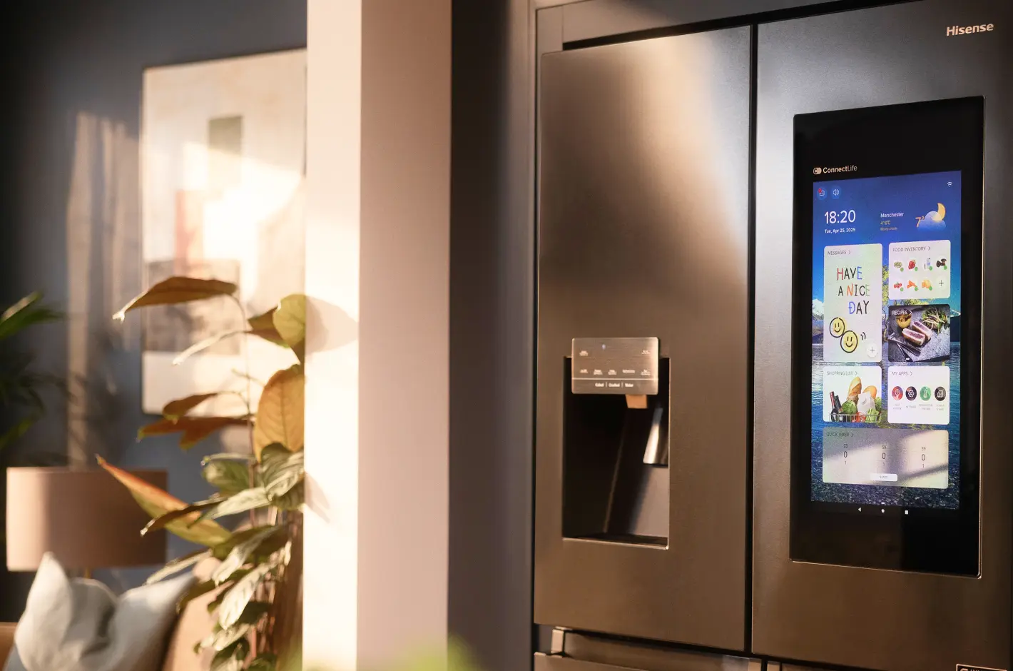 Hisense Fridge with Smart screen Hisense Fridge with Smart screen
