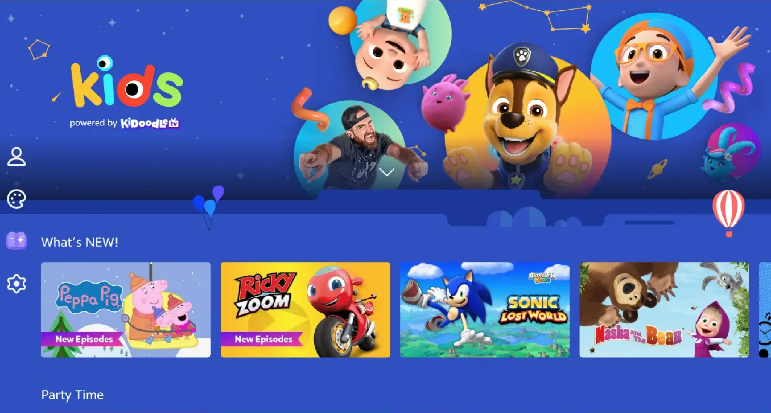 Watch your favourite kids shows on the Kidoodle app Watch your favourite kids shows on the Kidoodle app