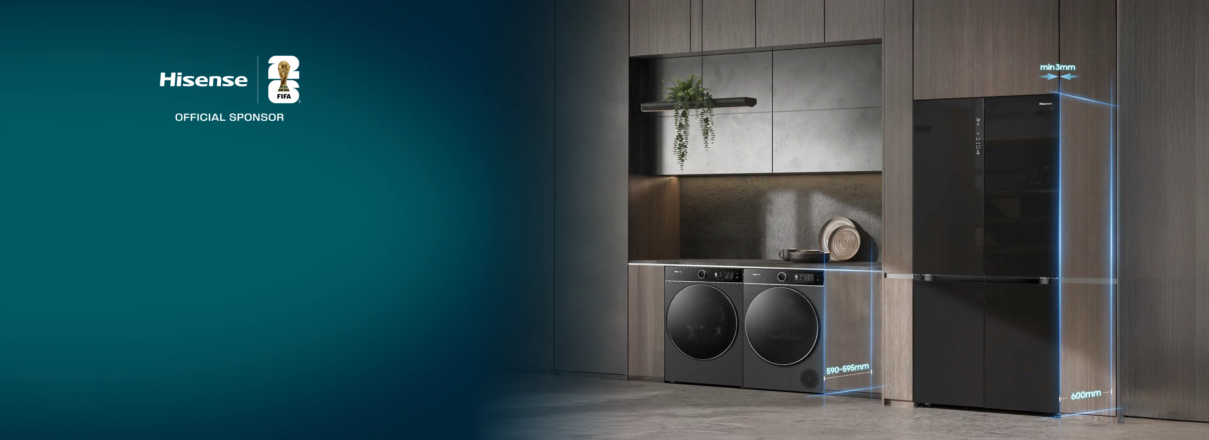 20% off KitchenFit appliances with Hisense 20% off KitchenFit appliances with Hisense